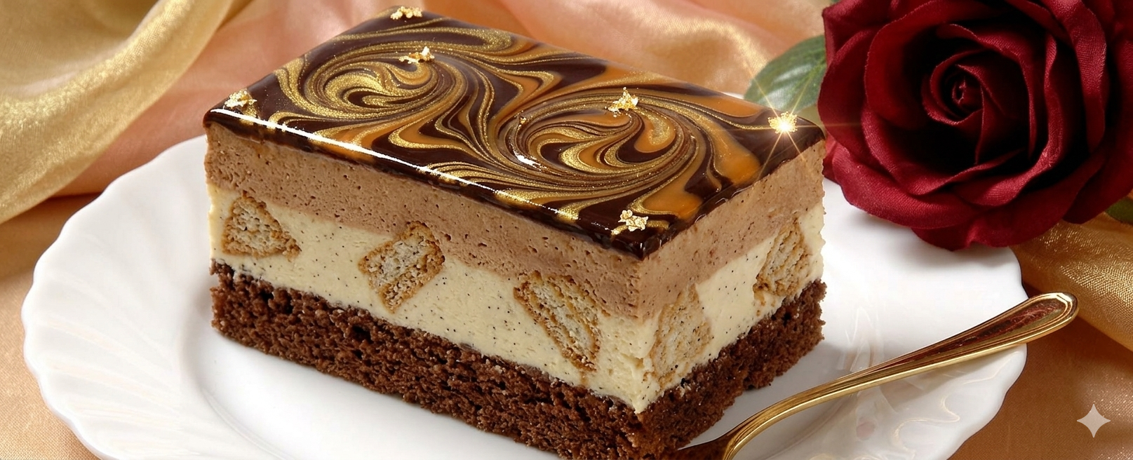Goldschnitte – Saftiger Genuss mit edler Gold-Optik.