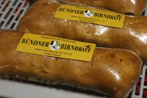 Bündner Birnbrot der Bäckerei Konditorei Ibo Beck