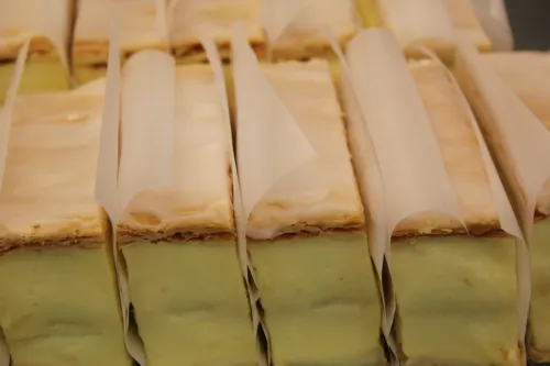 Cremeschnitten der Bäckerei Konditorei Ibo Beck