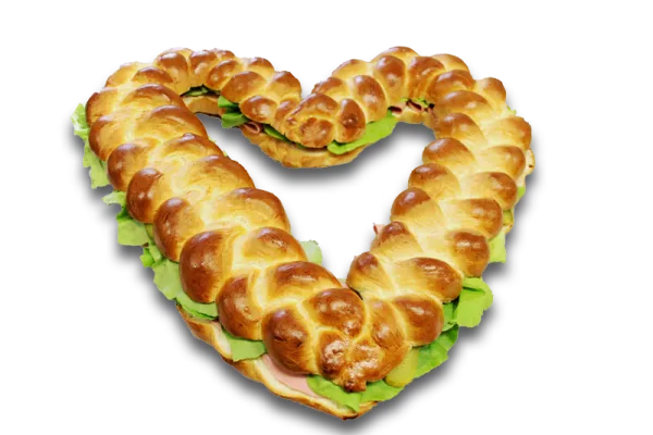 Gefülltes Zopfherz – Bäckerei Konditorei Ibo Beck