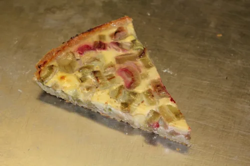 Rhabarberwähe der Bäckerei Konditorei Ibo Beck