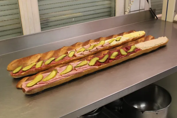 Sandwich am Meter – Bäckerei Konditorei Ibo Beck
