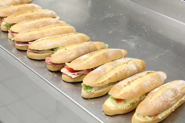 Sandwiches und Belegtes der Bäckerei Konditorei Ibo Beck